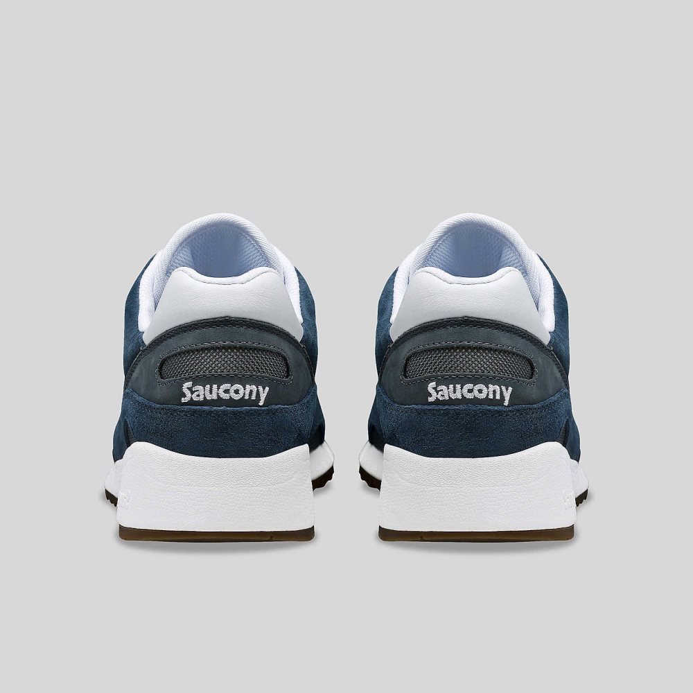 Saucony Shadow 6000 Ivy Prep Bleu Marine Blanche | 03198-RYHP