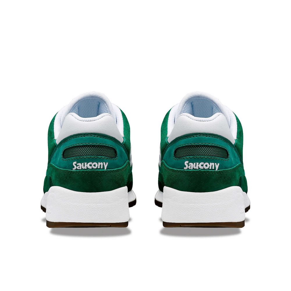 Saucony Shadow 6000 Ivy Prep Vert Blanche | 95267-EPYC