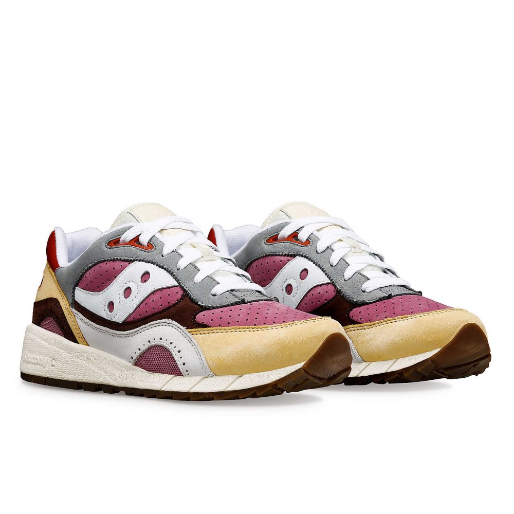 Saucony Shadow 6000 Premium Violette Multicolore | 79216-KBZC