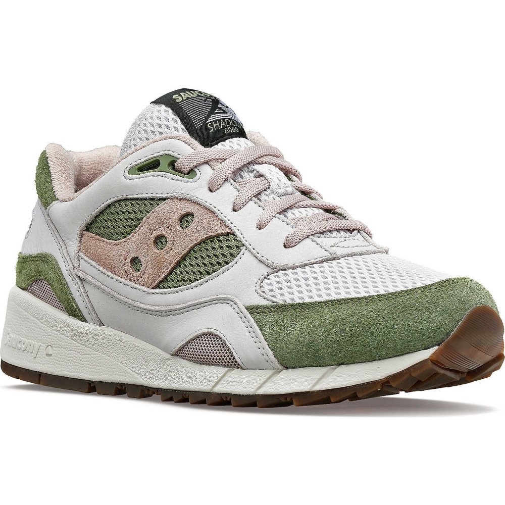 Saucony Shadow 6000 Unplugged Grise Vert | 25609-KUBG