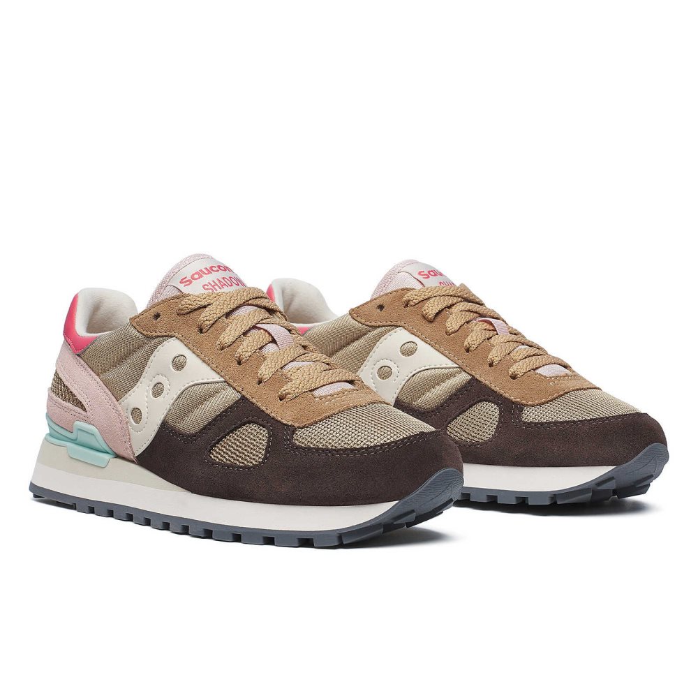 Saucony Shadow Original Marron Blanche | 20367-KRVP