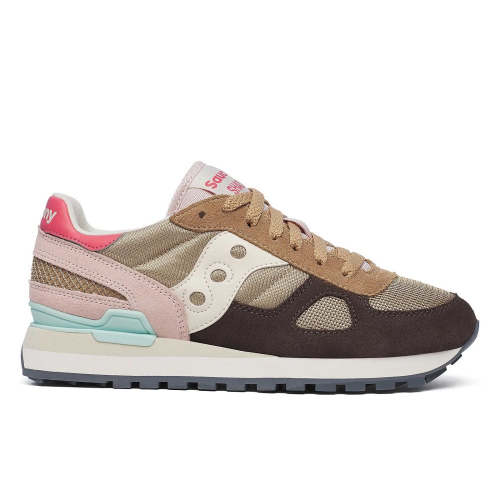 Saucony Shadow Original Marron Blanche | 20367-KRVP