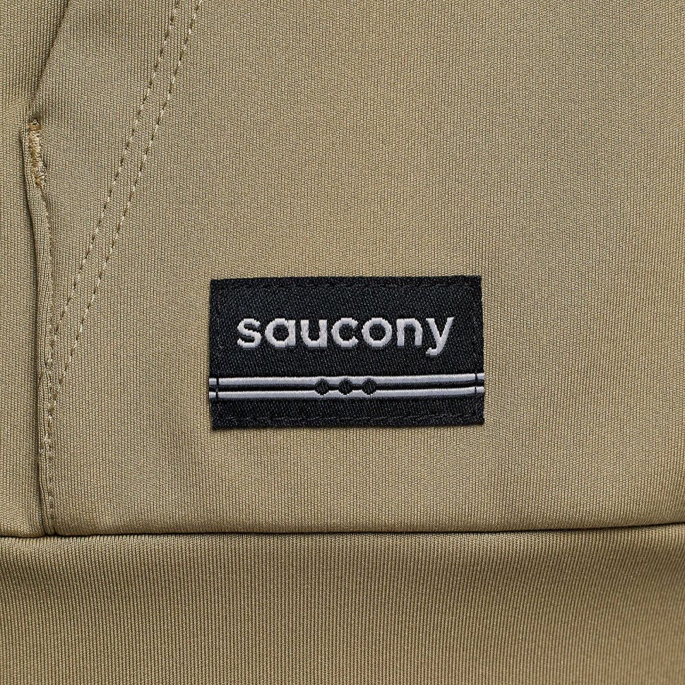 Saucony Solstice Oysterpuff Hoody Cafe | 15803-URZP