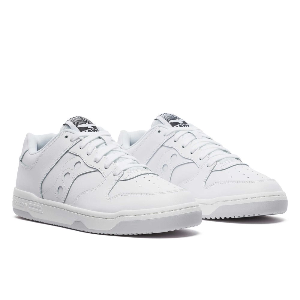 Saucony Spot-Bilt Hawk Blanche | 04357-MDJH