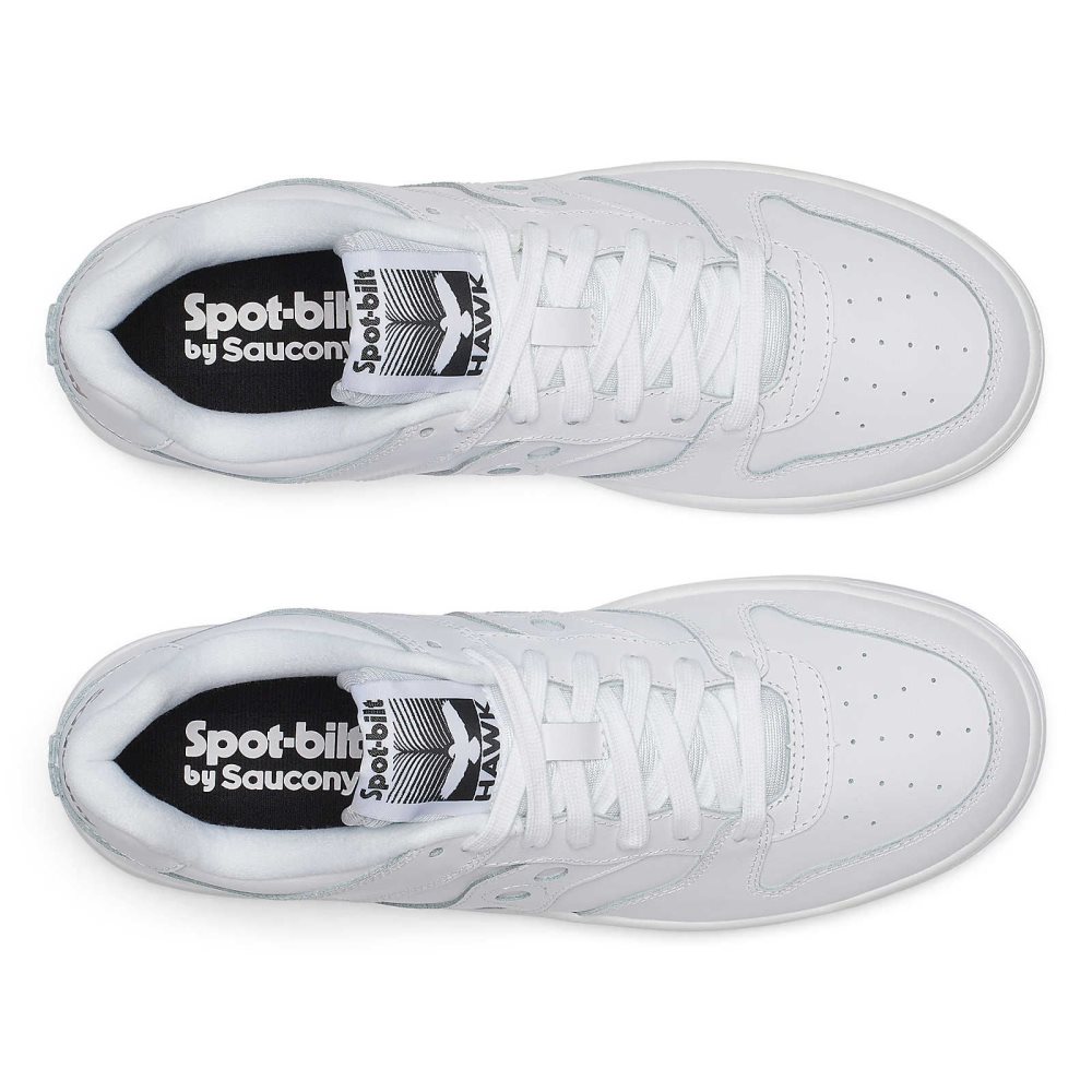 Saucony Spot-Bilt Hawk Blanche | 04357-MDJH