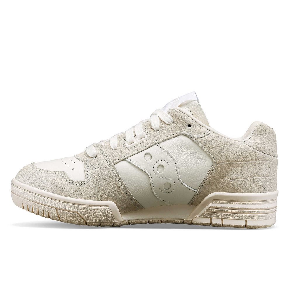 Saucony Spot-Bilt Sonic Low Lux Blanche | 73856-QPAD