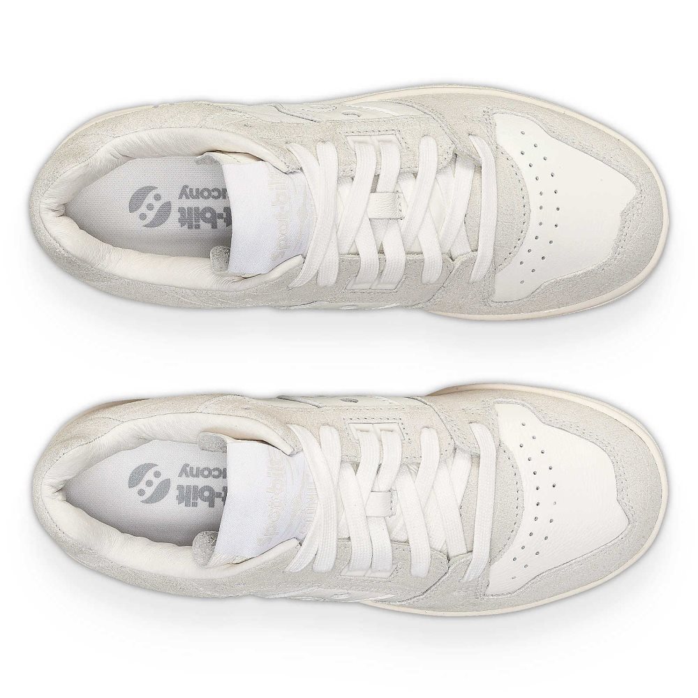 Saucony Spot-Bilt Sonic Low Lux Blanche | 73856-QPAD