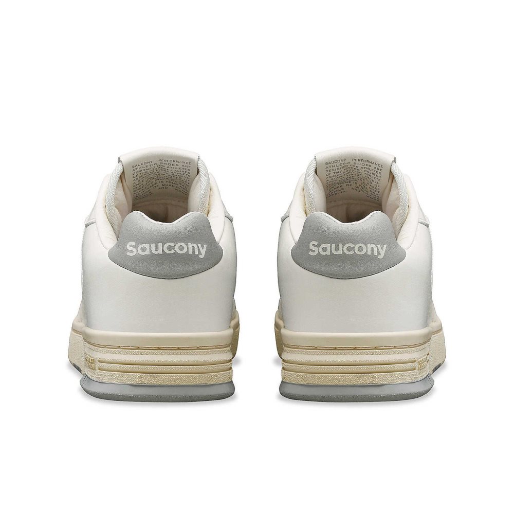 Saucony Spot-Bilt Sonic Low Premium Beige Grise | 08247-THDF