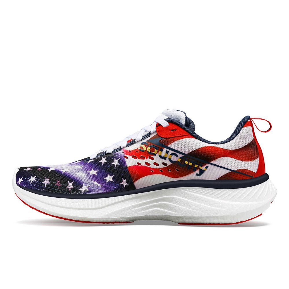 Saucony Stars & Stripes Ride 17 Stripes | 72409-PYQA