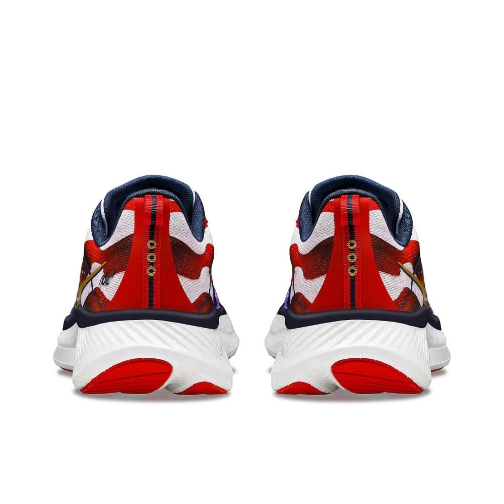 Saucony Stars & Stripes Ride 17 Stripes | 72409-PYQA