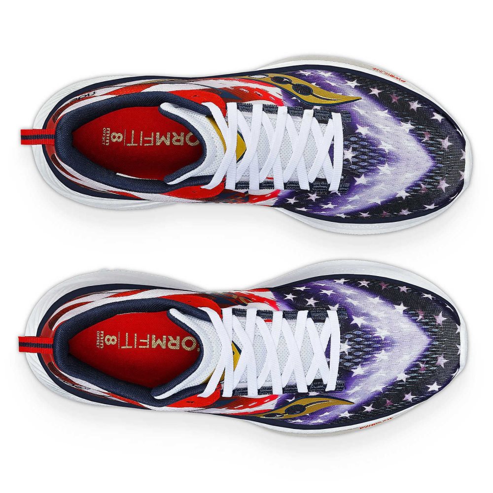 Saucony Stars & Stripes Ride 17 Stripes | 72409-PYQA