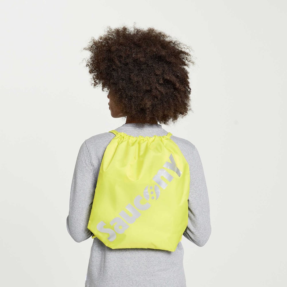 Saucony String Bag Citron | 86907-EWOJ