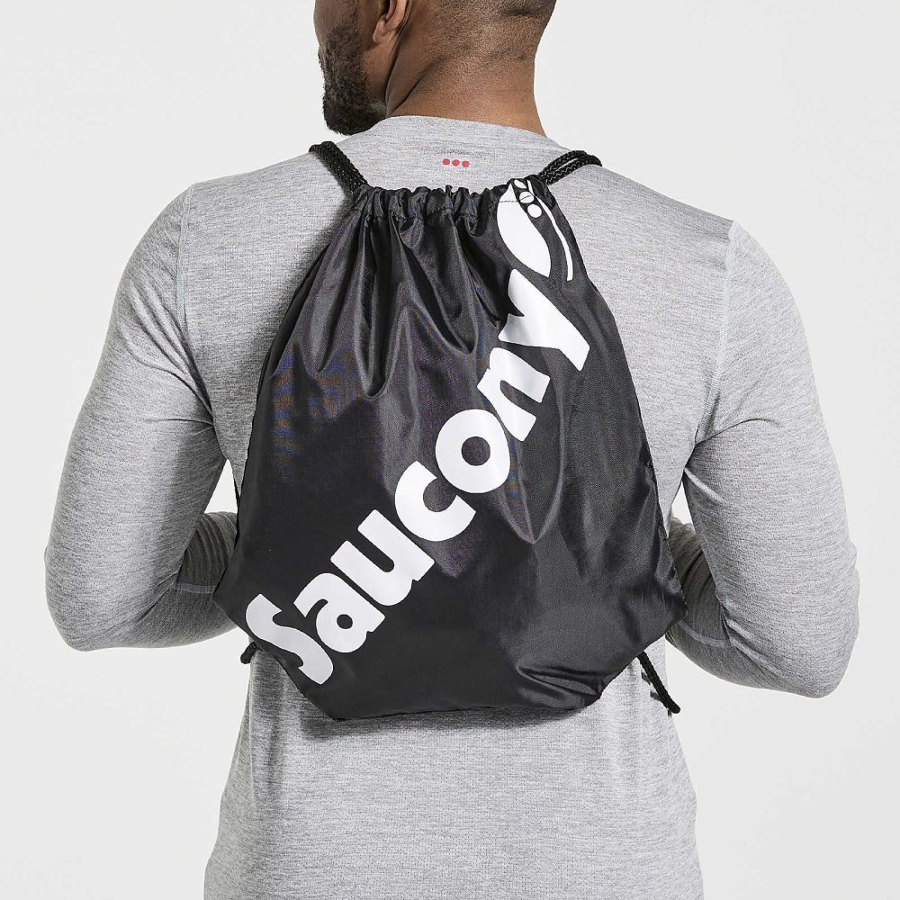 Saucony String Bag Noir | 32974-NXIS