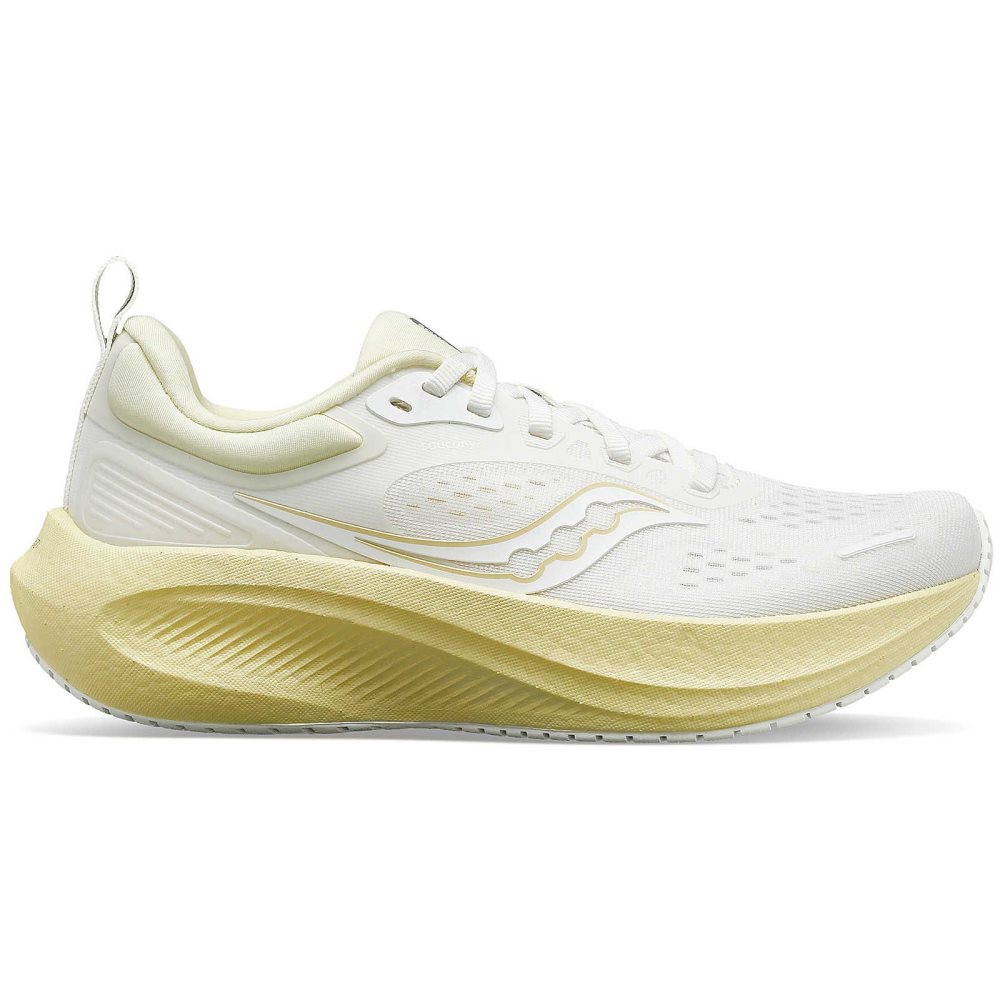 Saucony Surge 3 Mesh Blanche Jaune | 21637-NJVL