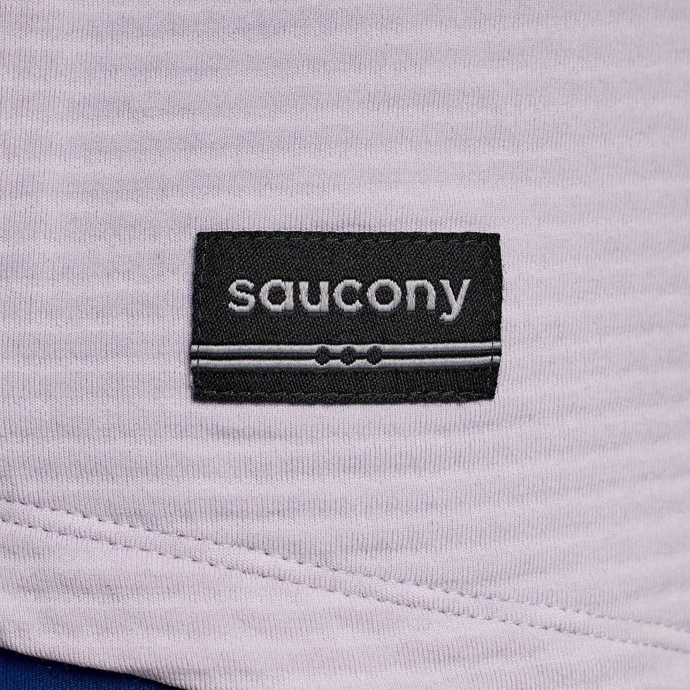 Saucony Triumph 3D 1/2 Zip Violette | 28701-LPFT