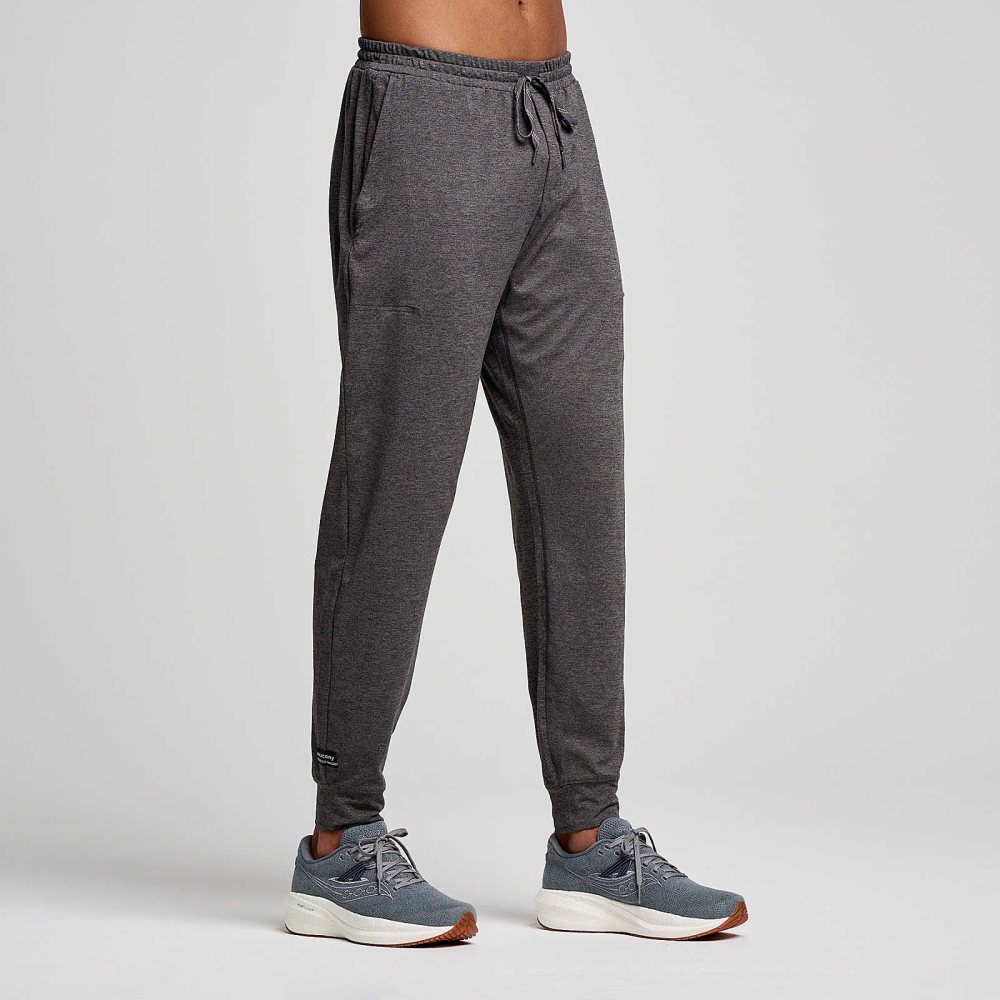 Saucony Triumph Pant Grise Foncé | 31649-LHVA