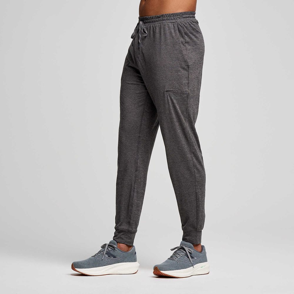 Saucony Triumph Pant Grise Foncé | 31649-LHVA