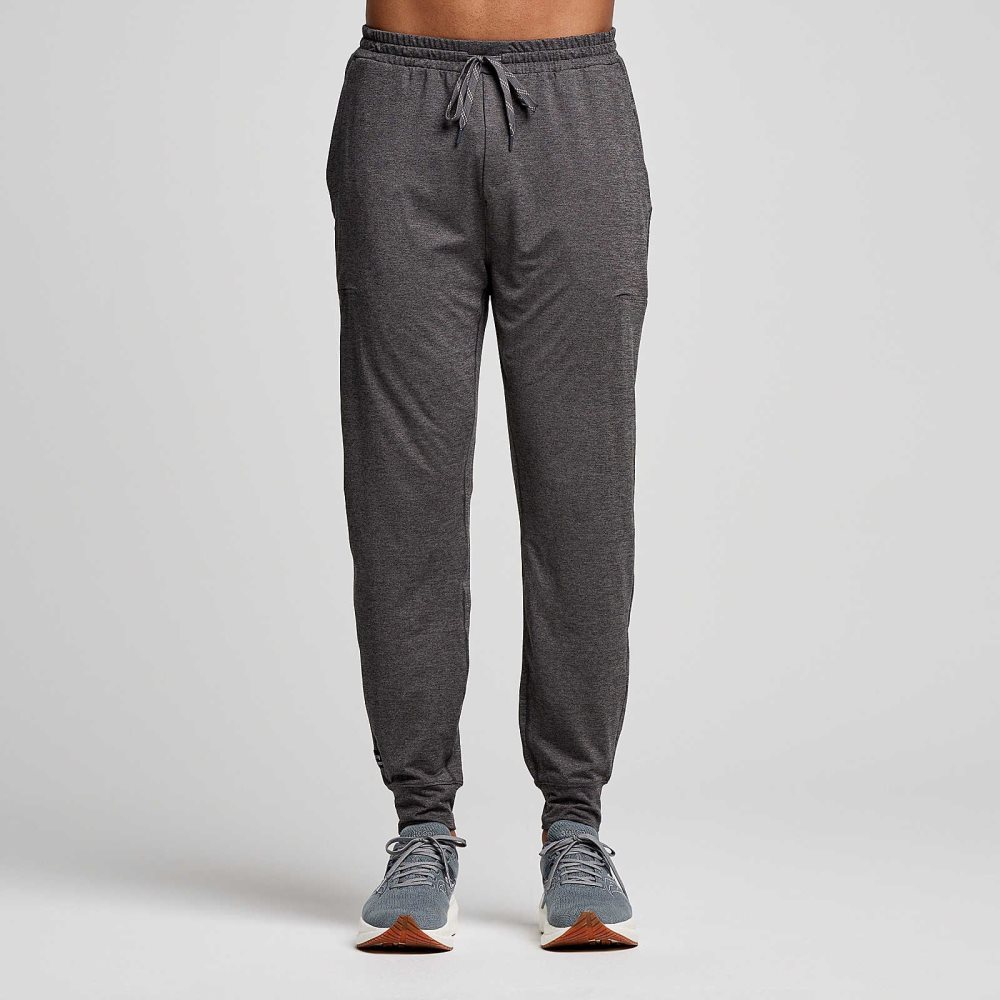 Saucony Triumph Pant Grise Foncé | 31649-LHVA